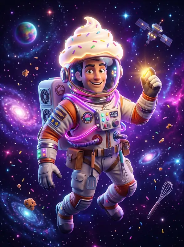 Captain Crumb Mascot